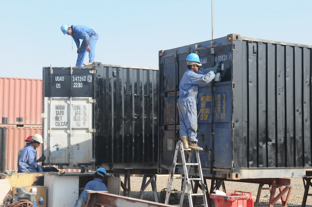 Containers in Saudi Arabia